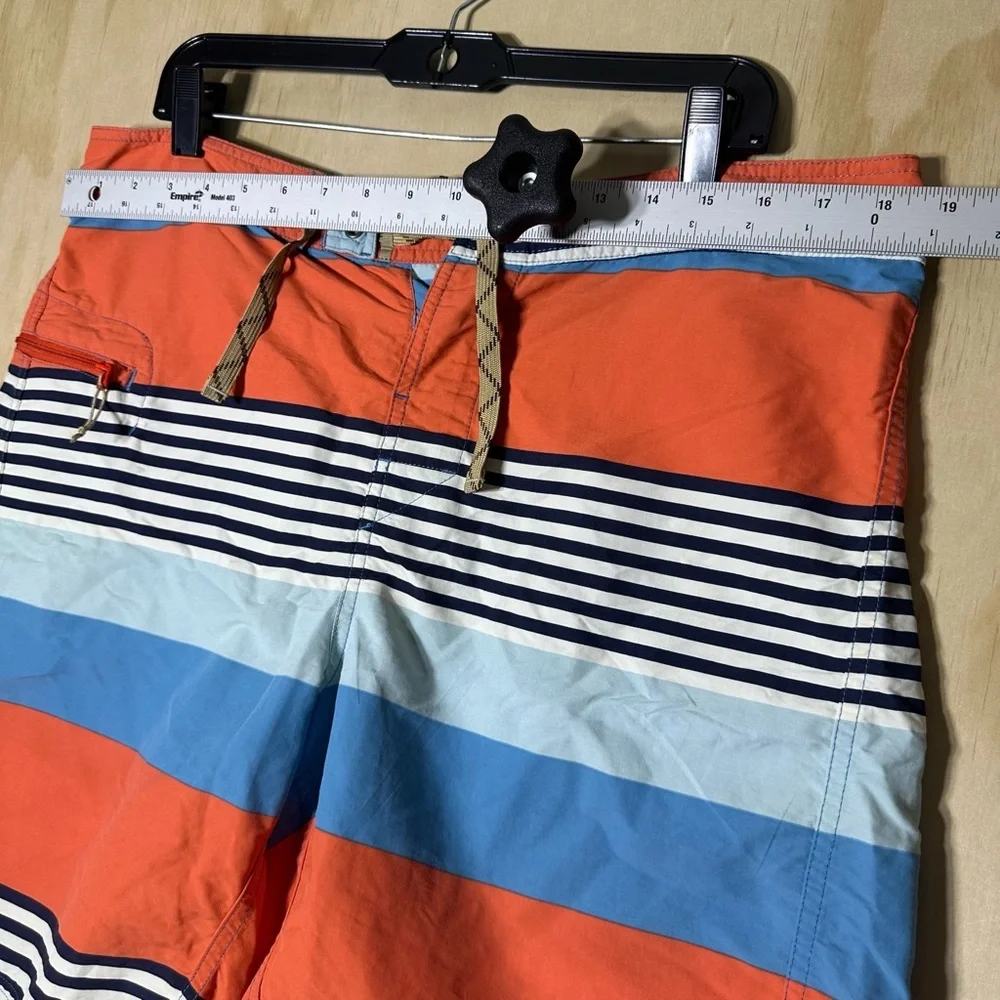 Patagonia Shorts Board‎ Shorts Men’s Size 36 Striped Multicolor Nylon